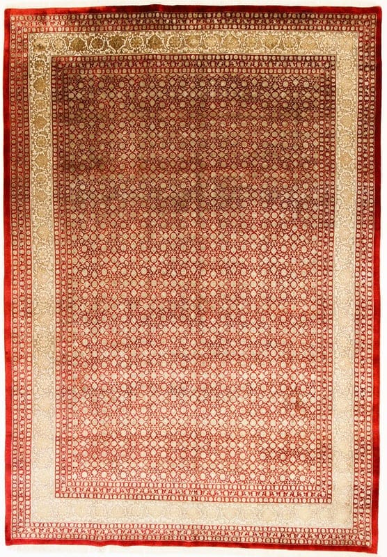 Tabriz Mahi Carpet 350x242 - Image 1