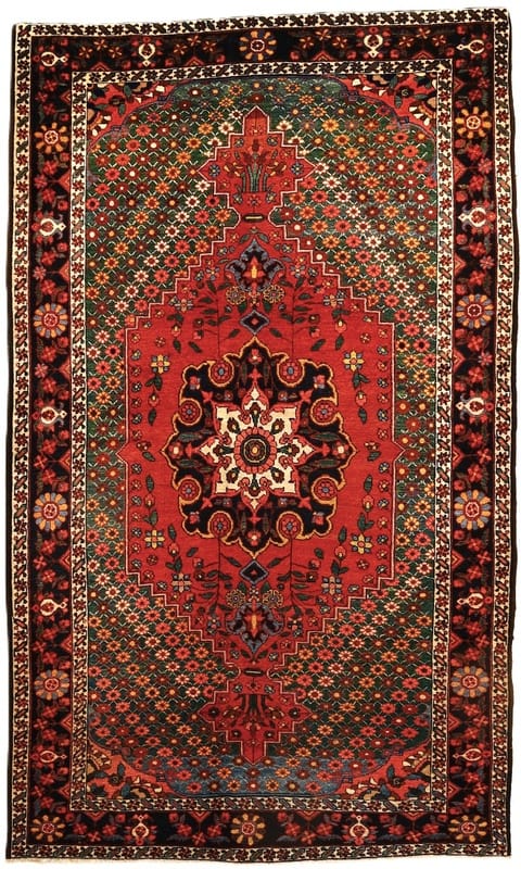 Antike Bakhtiar Teppich  224x135 - Image 1