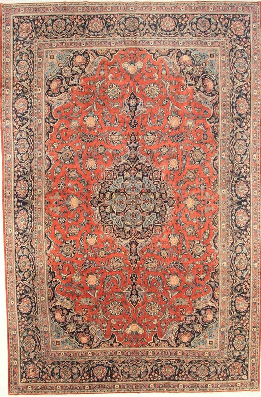 Keshan Antique Teppich 481x315 - Image 1