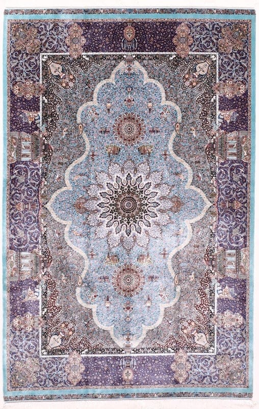 Qom Dising Carpet  225x147 - Image 1