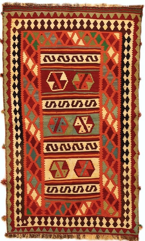Kelim Teppich 139x83 - Image 1