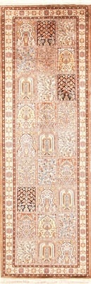 Kahmir Seide Teppich 241x82