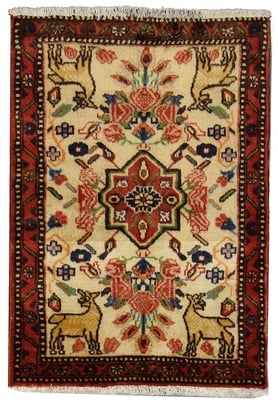 Hamadan Teppich 89x61