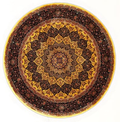 QomDesign Teppich 150x150