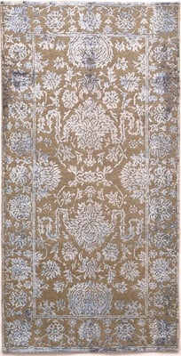 Modern Lotus Teppich 143x70