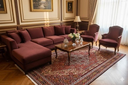 Kilim Senneh  Carpet 220x142 - alternate view