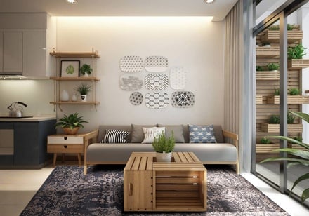 ModernLotus Teppich 244x177 - alternate view