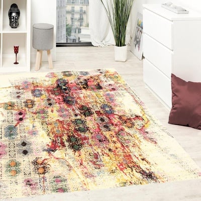 MODERN Lotus Teppich 366x262 - alternate view