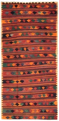 Kelim Teppich 252x118