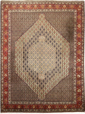 BERBERNATURAL Teppich 200x200