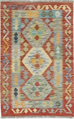 Kelim Teppich 126x80