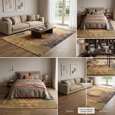 MODERN LOTUS Teppich  241x175 - alternate view