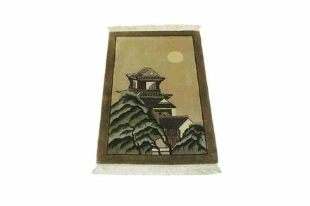 Kashmir Seide Teppich 100x64 - alternate view