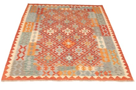 Kelim  Teppich 200x153 - alternate view