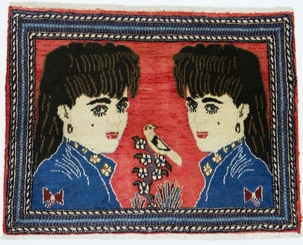 Mashad Teppich 78x59