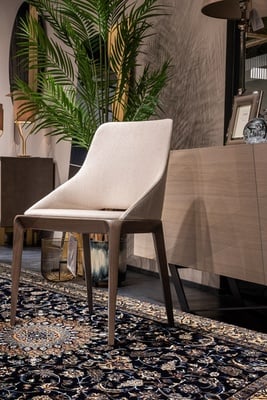 Nain 6 La -Teppich – dunkelblau handgewebt  205x128 - alternate view