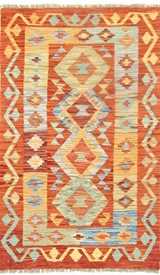 Kelim Teppich 125x78