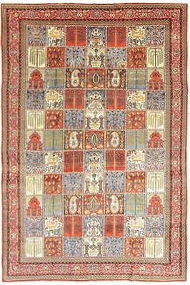 Qom Antique Carpet 337x214