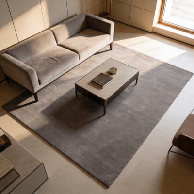 BARBER GREY Teppich 303x255 - alternate view