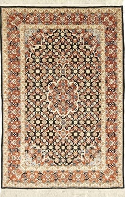 Hereke Seide Teppich 93x57