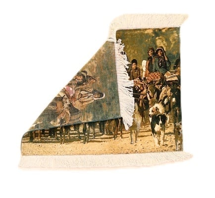 Tabriz 50 Raj Teppich 95x73 - alternate view
