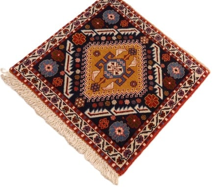 Kashkuli Teppich 40x40 - alternate view