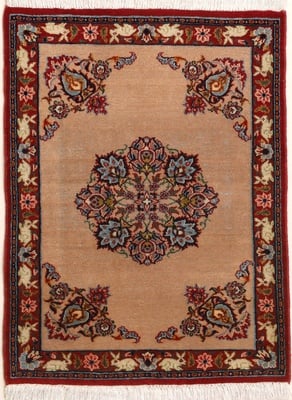 Vintage Isfehan Carpet 84x64