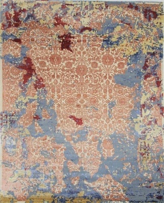 Modern Lotus Teppich 305x245
