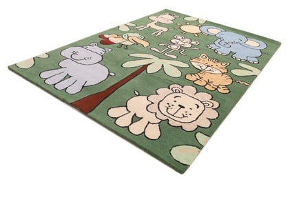 Kids Rug Animal World 244x169 - alternate view