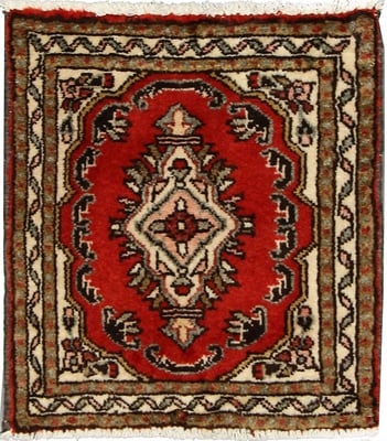 Hamadan Teppich  62x54