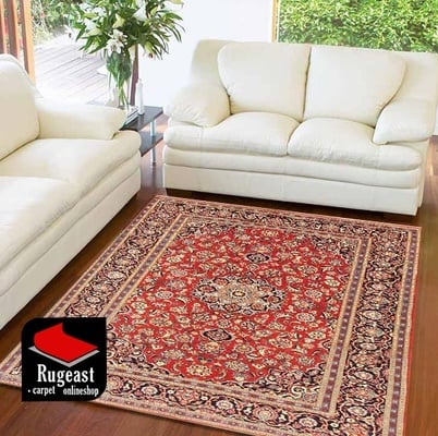 Keshan  antique Carpet  212x137 - alternate view