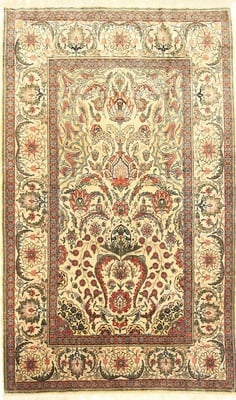 Hereke Seide Teppich 120x75