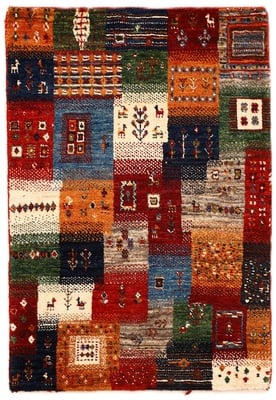 Gabbeh Carpet 91x62