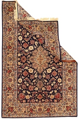 Isfahan  Silknkette Carpet  230x152 - alternate view