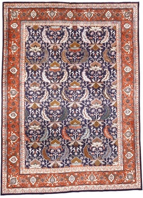 Vintag Antique Tabriz Carpet 303x220