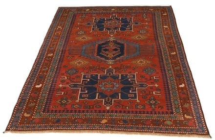 Antique Heriz Teppich 190x153 - alternate view