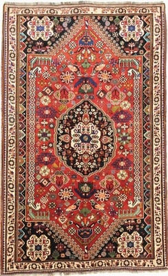 Ghashghai Teppich 290x176