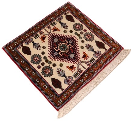 Kashkuli Carpet  42x39 - alternate view