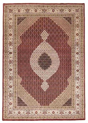 Tabriz Mahi Teppich 351x250