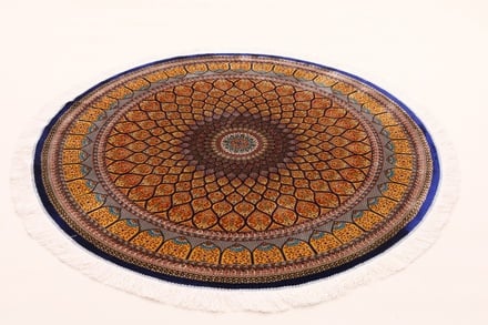 Ghom Geometric design Teppich 150x150 - alternate view