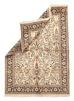 Kashmir Seide Teppich  215x160 - alternate view