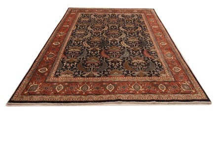 Vintag Antique Tabriz Carpet 303x220 - alternate view