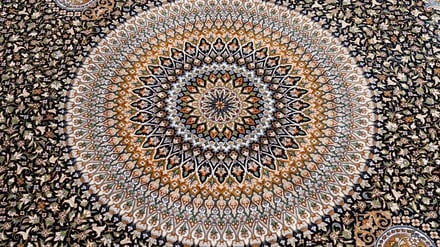 Ghom Dahlia Teppich  300x200 - alternate view
