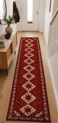 Hamadan Teppich 390x97 - alternate view