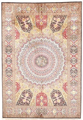 Kashmir SILK Carpet  270x186