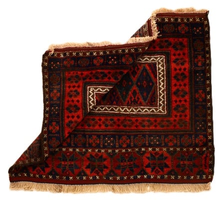 Antike khamseh Teppich 103x84 - alternate view