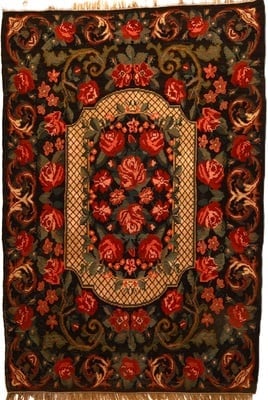 Antik Kelim Rose  Teppich  253x173