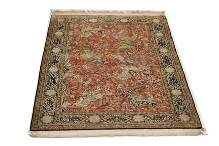 Ghom Silk Carpet 164x104 - alternate view