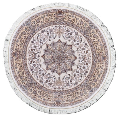 Ghom Rose Teppich 160x160