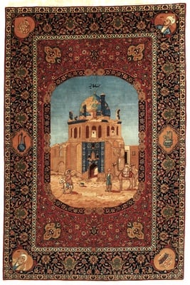 TabrizAntik Teppich 307x201